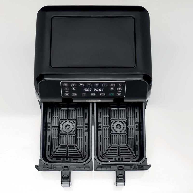 Kenwood - Air Fryer 8L kHealthy Fry Dual - HFM75.000MB
