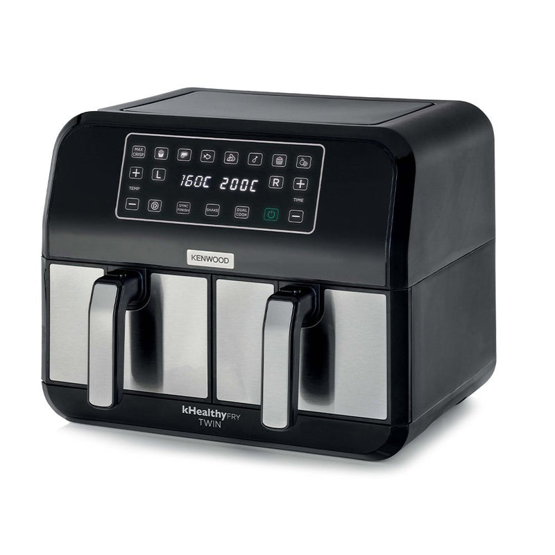 Kenwood - Air Fryer 8L kHealthy Fry Dual - HFM75.000MB