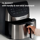 Kenwood - Air Fryer kHealthy Fry 7L S/Steel - HFM80.000SS