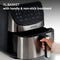 Kenwood - Air Fryer kHealthy Fry 7L S/Steel - HFM80.000SS