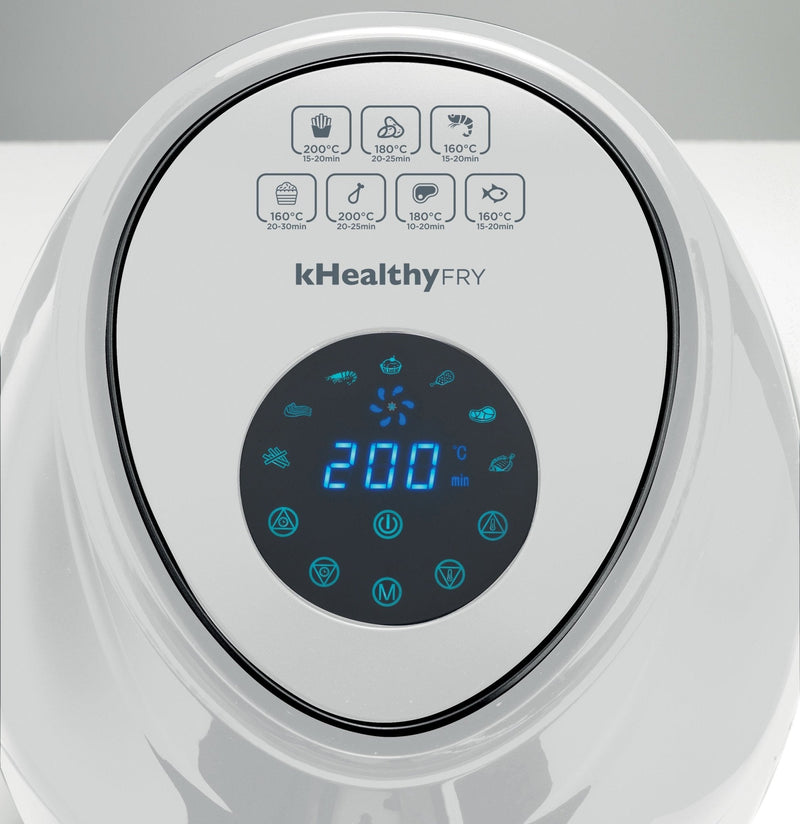 Kenwood - Air Fryer kHealthy Fry 3.8L White - HFP30.000WH