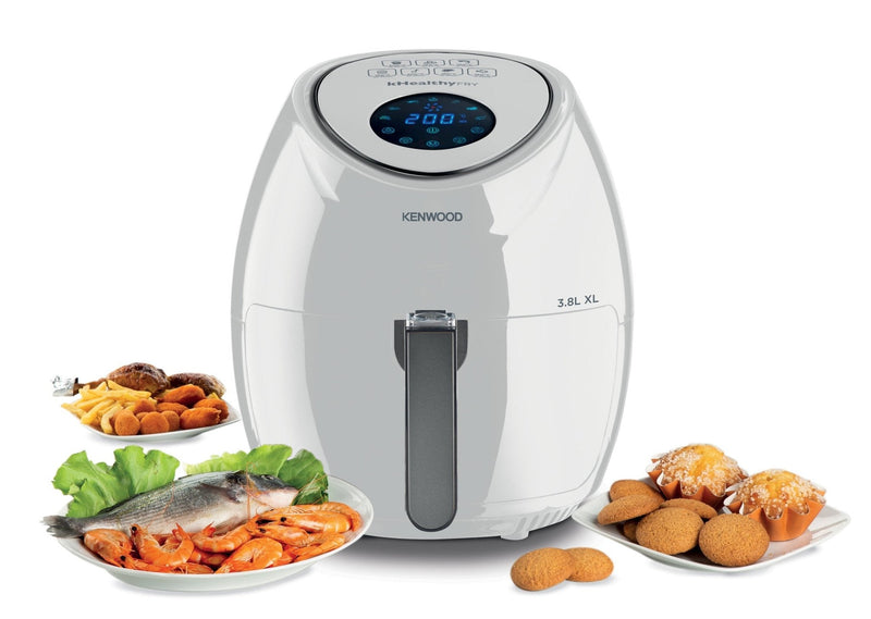 Kenwood - Air Fryer kHealthy Fry 3.8L White - HFP30.000WH