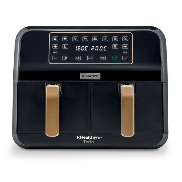 Kenwood - Air Fryer 8L kHealthy Fry Dual - HFP70.000BK