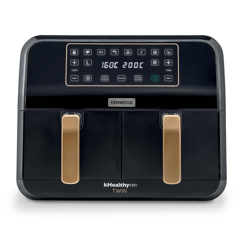 Kenwood - Air Fryer 8L kHealthy Fry Dual - HFP70.000BK