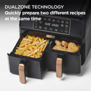 Kenwood - Air Fryer 8L kHealthy Fry Dual - HFP70.000BK