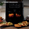 Kenwood - 7L Air Fryer & Steamer (3-in-1 ) with Window - HFS92.000BK