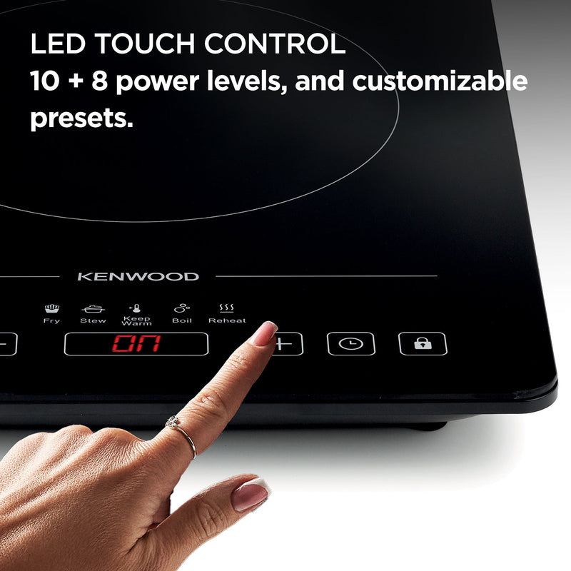 Kenwood - Single Plate Induction Cooker Black - IDC02.000BK