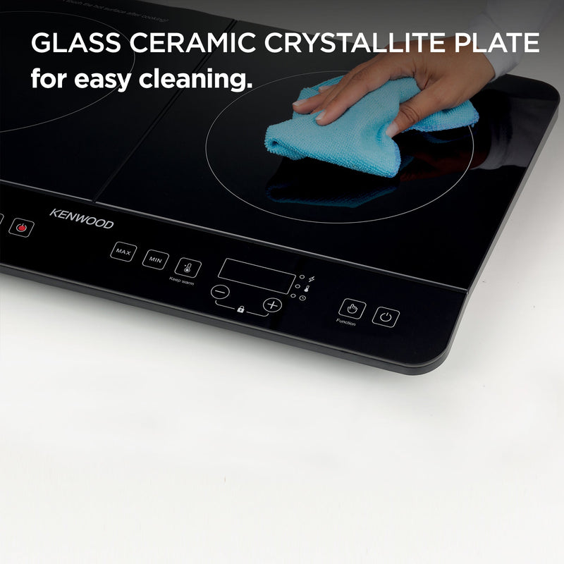Kenwood - Double Plate Induction Cooker Black - IDC06.000BK