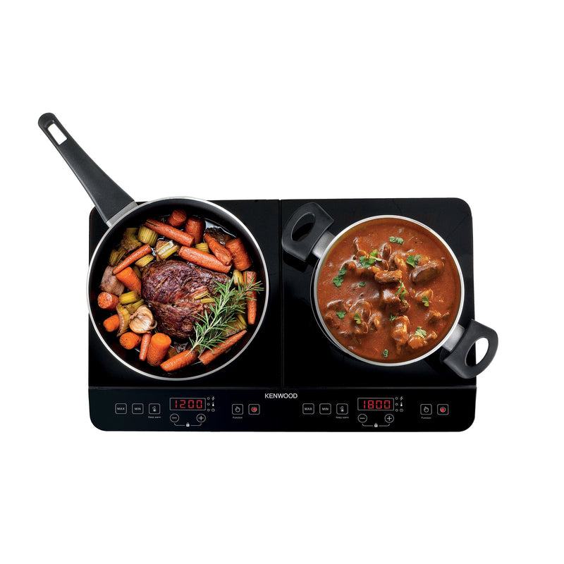 Kenwood - Double Plate Induction Cooker Black - IDC06.000BK