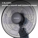 Kenwood - Electric Wall Fan with Remote 40cm - IFP60