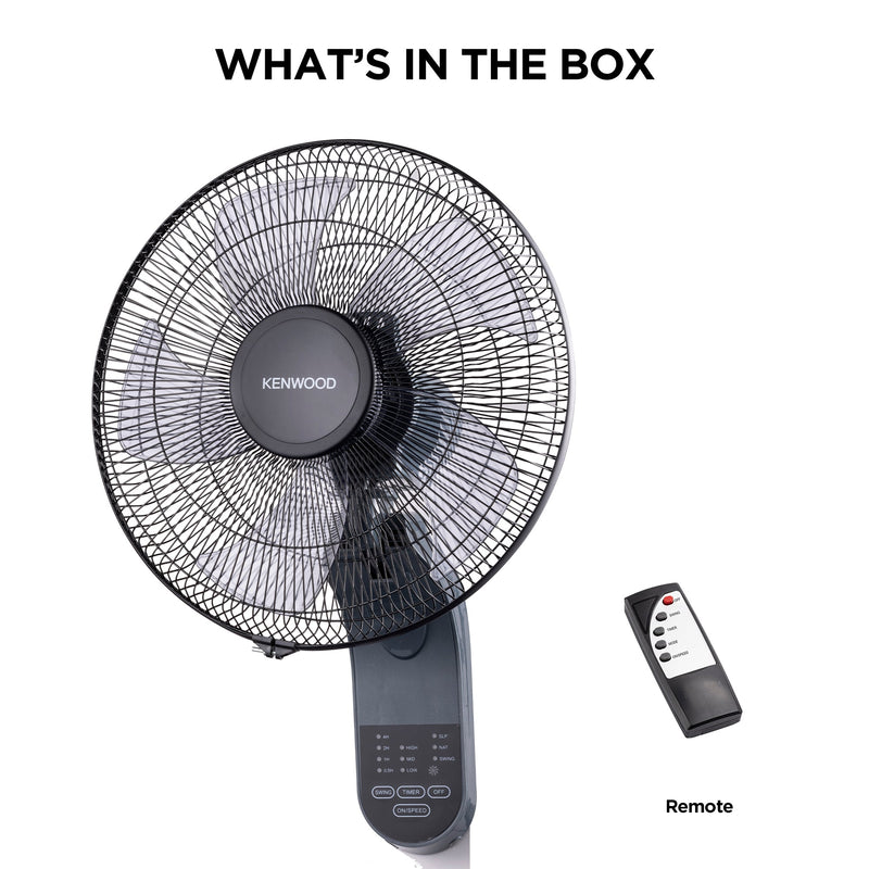 Kenwood - Electric Wall Fan with Remote 40cm - IFP60