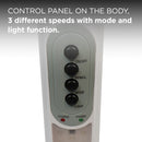 Kenwood - Pedestal Fan 40cm White with Rechargeable Battery - IFP95.000WH