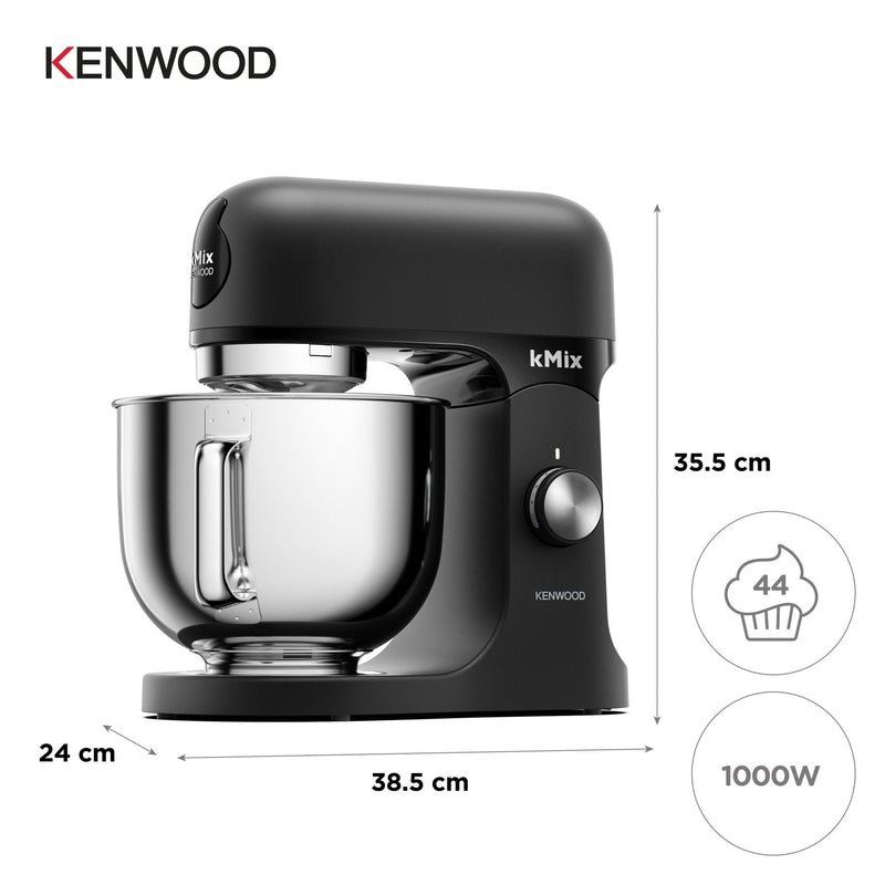 Kenwood - kMix Stand Mixer - Matt Black - KMX751ABK