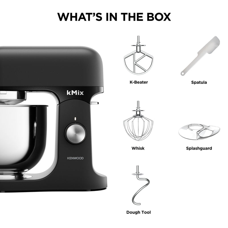 Kenwood - kMix Stand Mixer - Matt Black - KMX751ABK