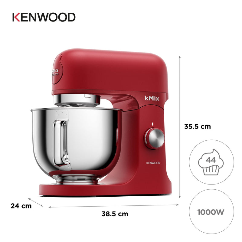 Kenwood - kMix Stand Mixer - Matt Red - KMX751ARD