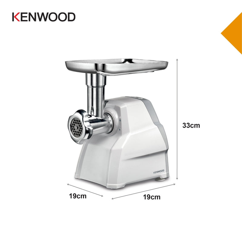 Kenwood - Food Mincer with Cookie Attachment -  MGP40.000WH