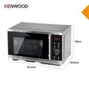 Kenwood - Air Fryer Microwave & Grill Combi 30L Stainless Steel - MWA30.Z00SS