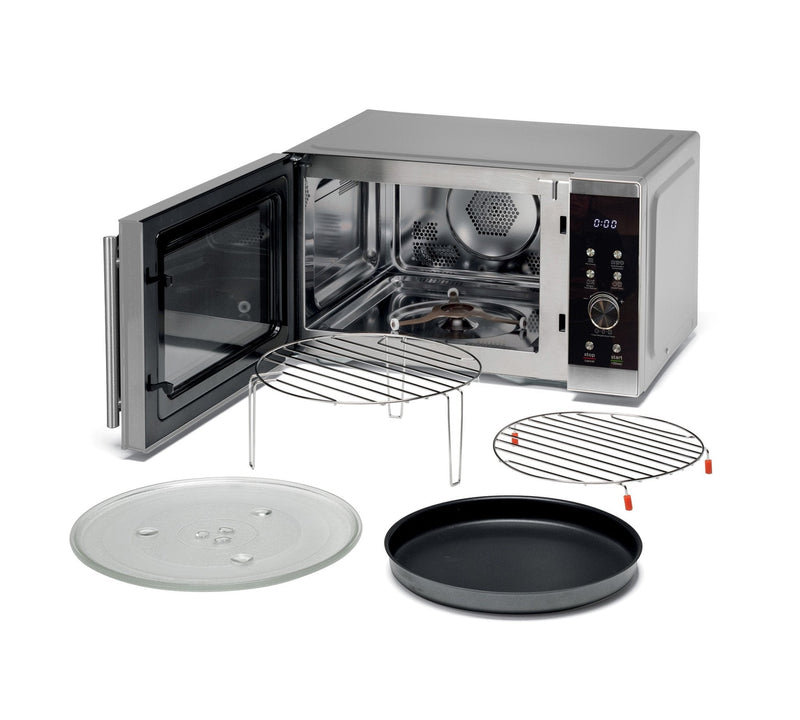 Kenwood - Air Fryer Microwave & Grill Combi 30L Stainless Steel - MWA30.Z00SS