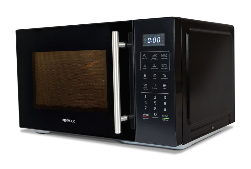 Kenwood - Microwave Oven with Grill Black 29L - MWZ30.000BK