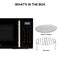 Kenwood - Microwave Oven with Grill Black 29L - MWZ30.000BK