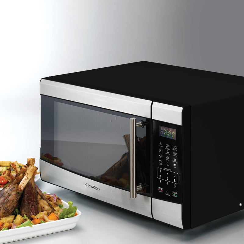 Kenwood - Microwave Oven with Grill 42L Stainless Steel - MWZ42.000SI