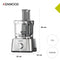 Kenwood - MultiPro Express Food Processor - FDP65.590SI
