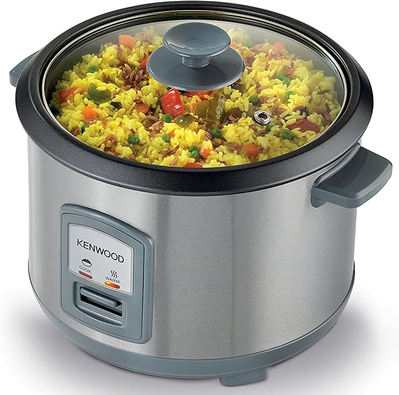 Kenwood - Stainless Steel Rice Cooker & Steamer 1,8L - RCM45.000SS