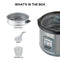 Kenwood - Stainless Steel Rice Cooker & Steamer 1,8L - RCM45.000SS