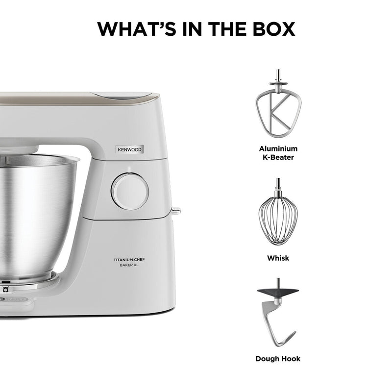 Kenwood - Titanium Chef Baker XL White - KVL65.001WH