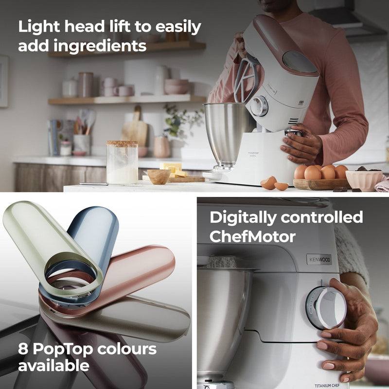 Kenwood - Titanium Chef Baker XL White - KVL65.001WH