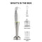 Kenwood - Hand Blender Triblade™ with Chopper & Whisk 600W - HDP109WG