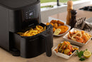 Kenwood - 6L Air Fryer with Grill Function - HFP60.000BK