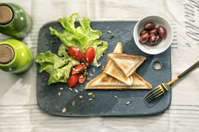 Kenwood - 2 Slice Sandwich Maker Stainless Steel - SMM00.000SI
